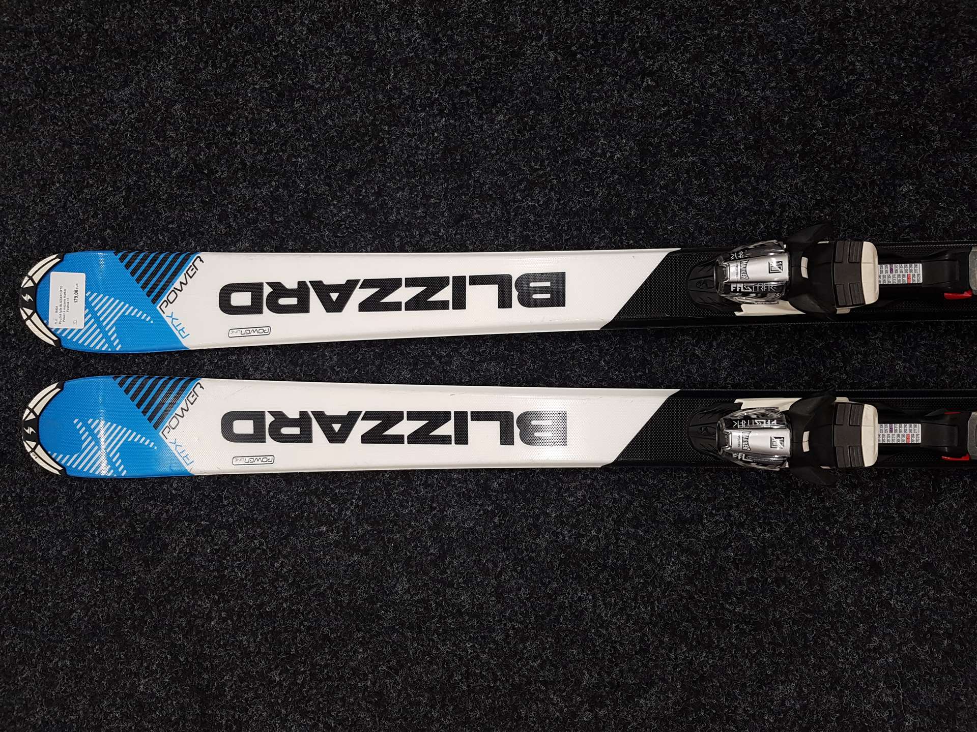 Použité lyže BLIZZARD RTX Power + viazanie Marker Fastrak 10