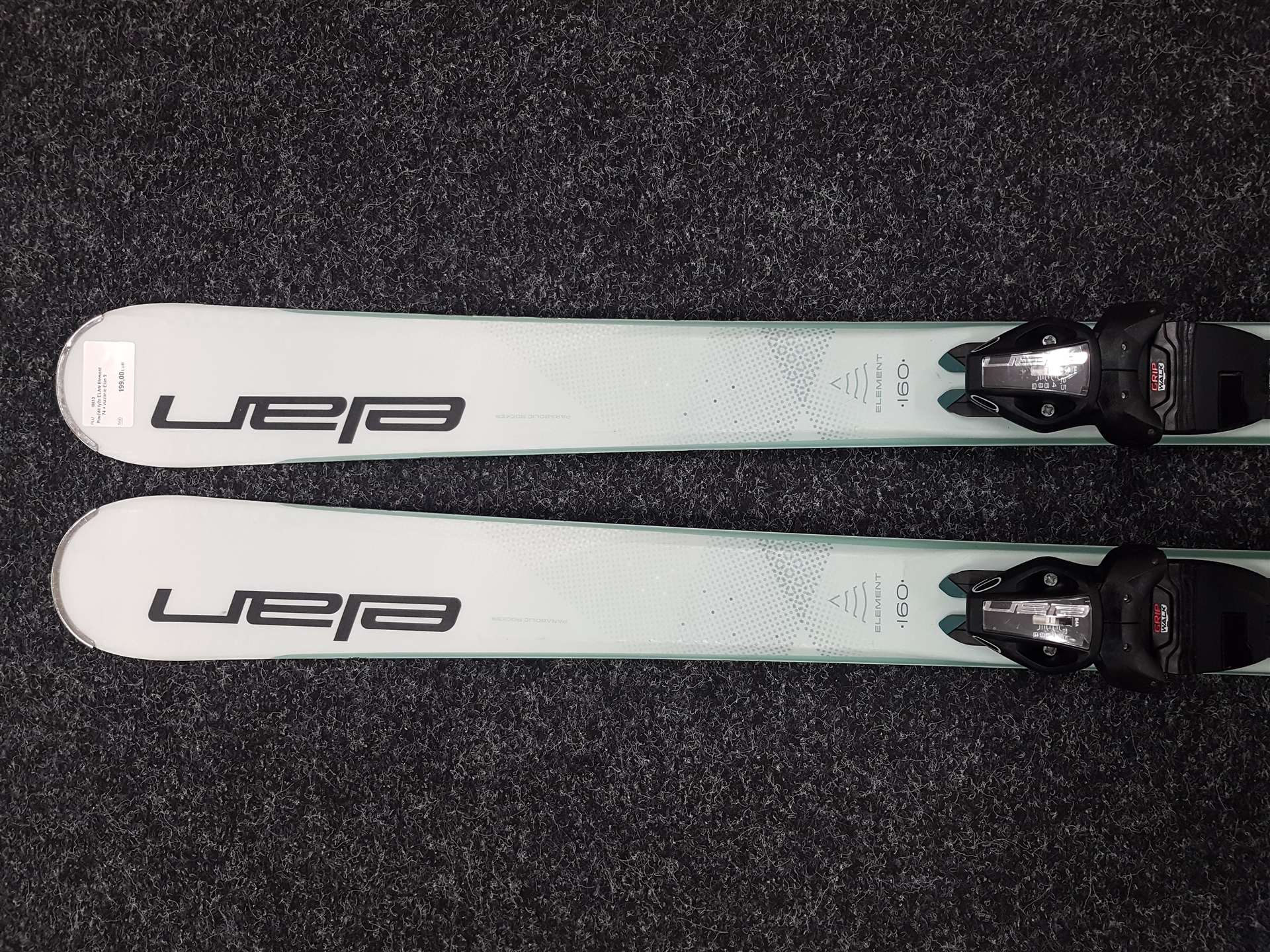 Použité lyže ELAN Element 74 + viazanie Elan 9