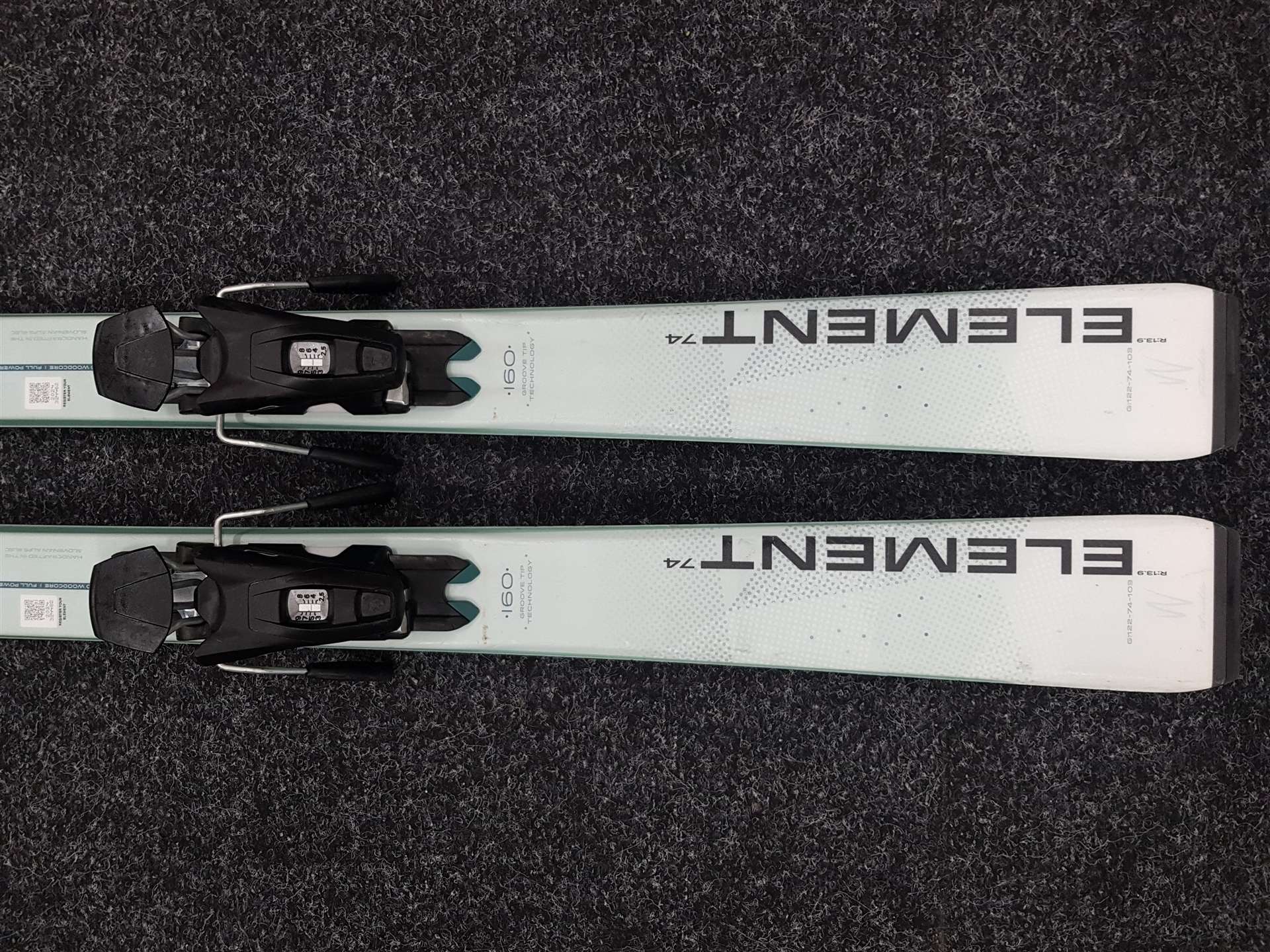 Použité lyže ELAN Element 74 + viazanie Elan 9