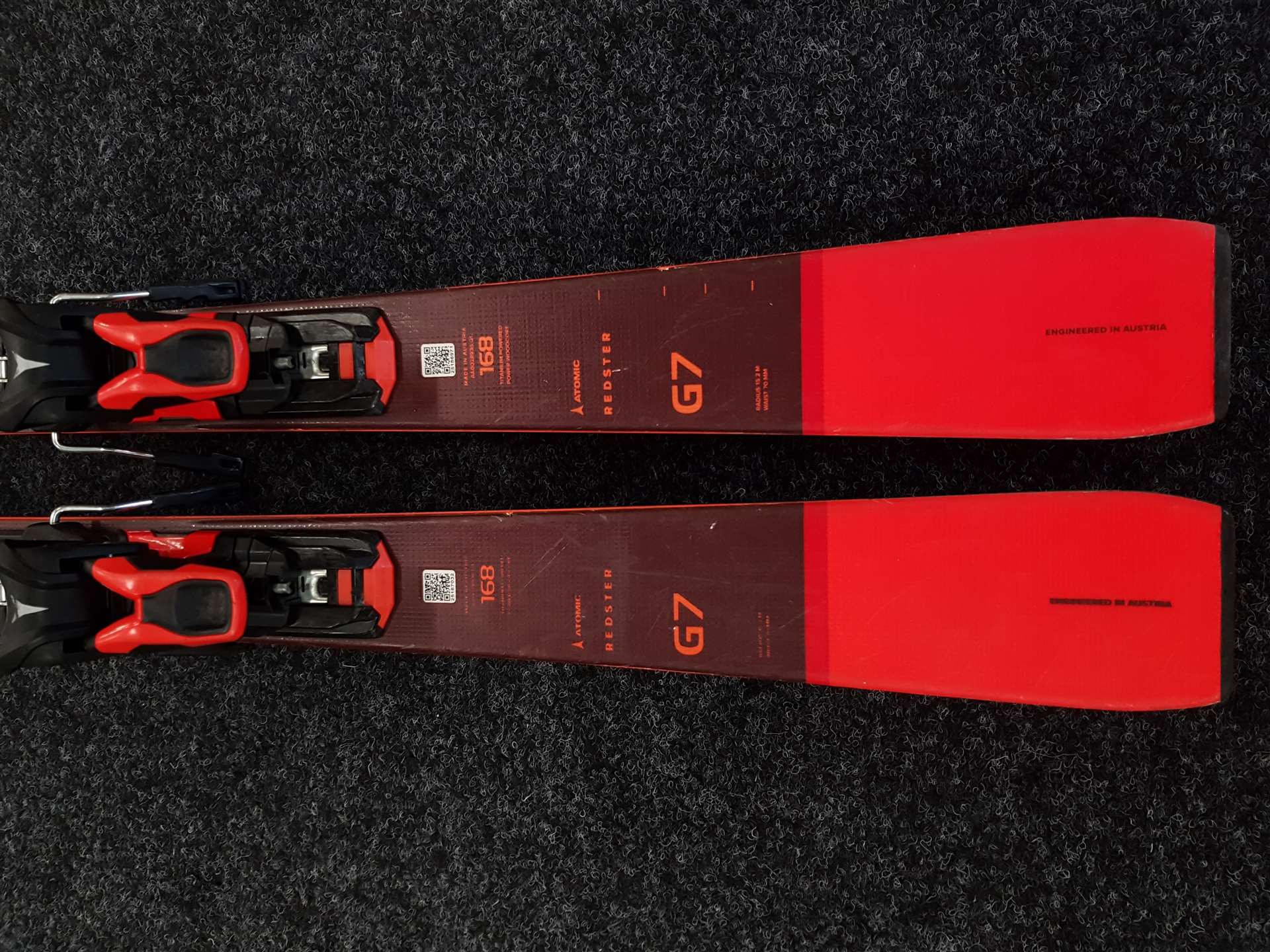 Použité lyže ATOMIC Redster G7 + viazanie Atomic 12