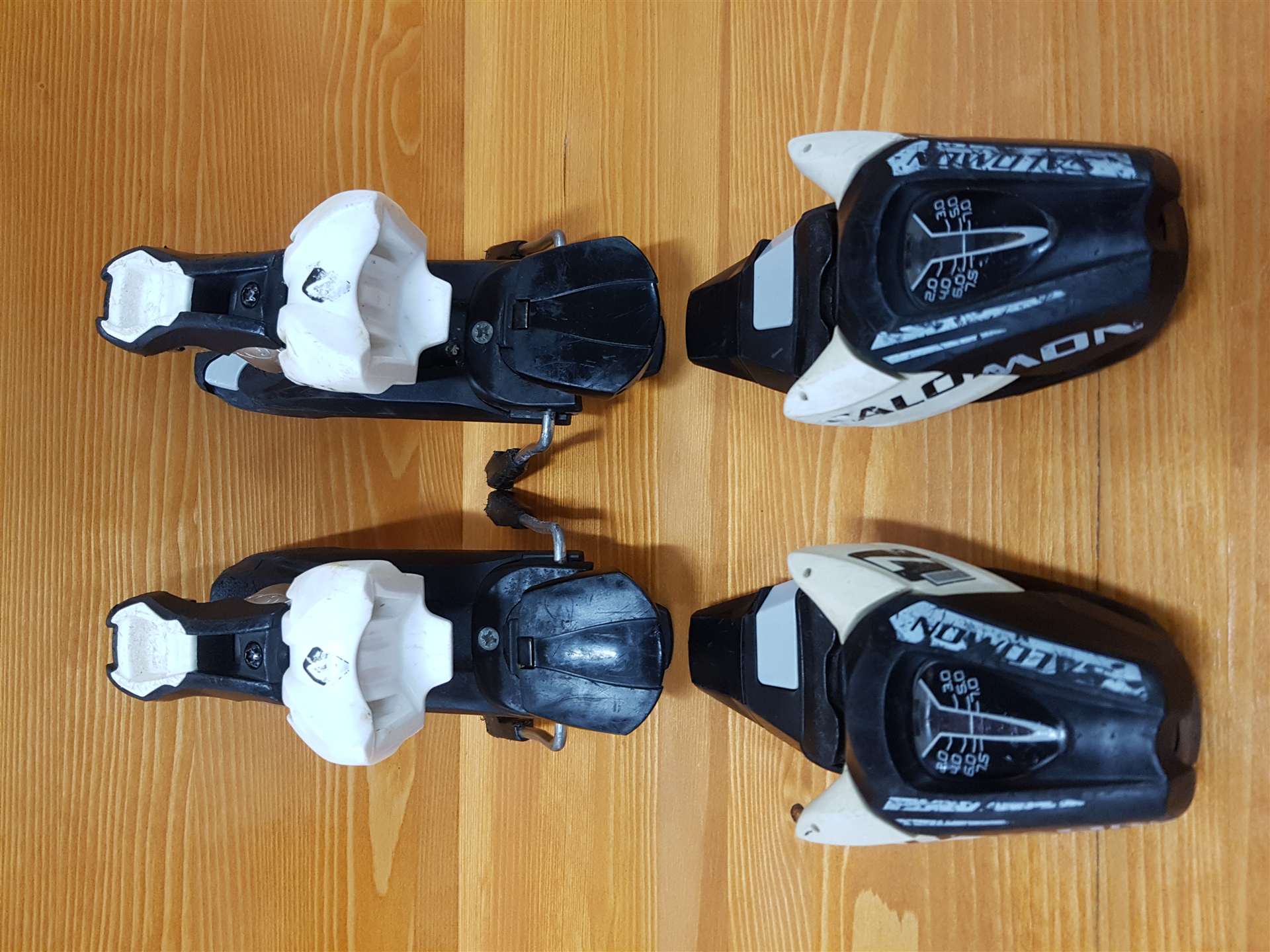 Použité viazanie Salomon L7 (7,5 DIN)