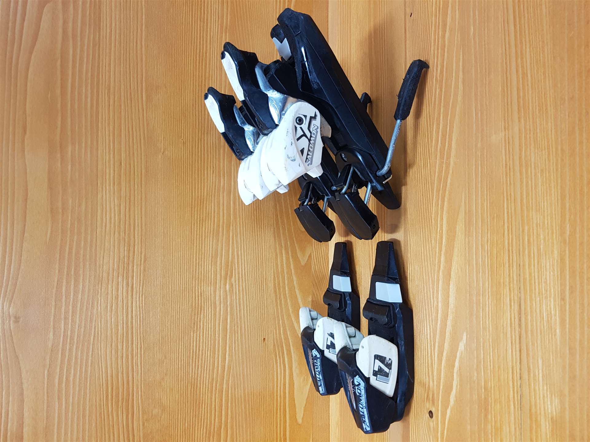 Použité viazanie Salomon L7 (7,5 DIN)