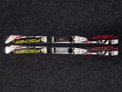 Použité detské lyže FISCHER RC4 Race + viazanie Fischer FJ4