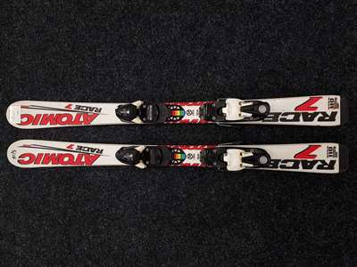 Použité lyže ATOMIC Race 7 + viazanie Atomic 4,5