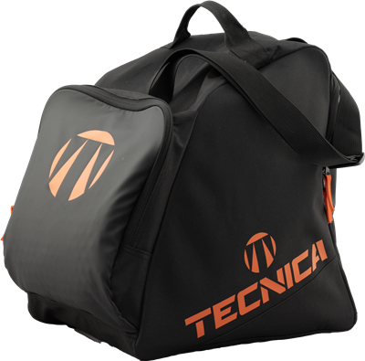 Obal na lyžiarky Tecnica Skiboot bag Premium, black/orange