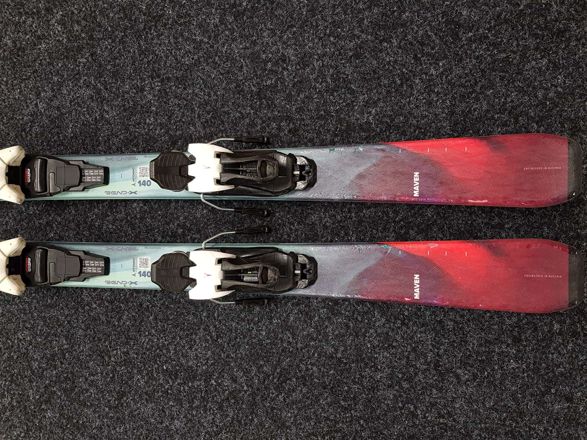Použité lyže ATOMIC Maven + viazanie Atomic 5,5