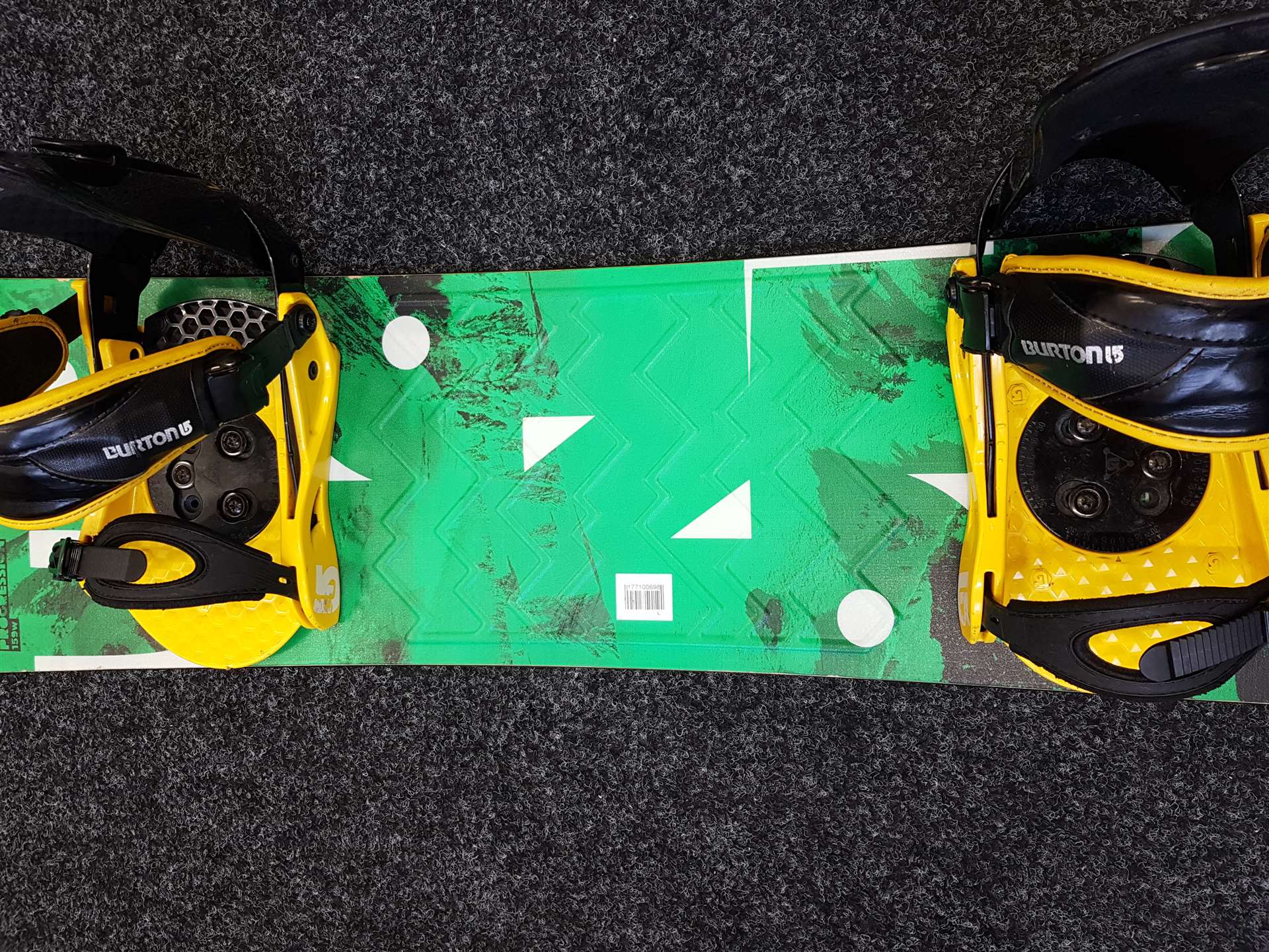 Použitý snowboard BURTON Progression + viazanie Burton veľkosť L