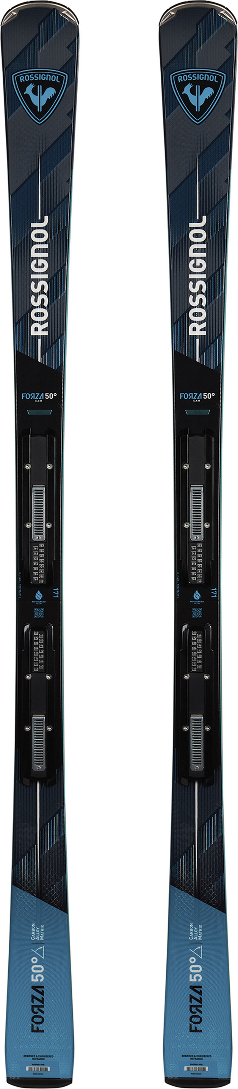 lyže Rossignol FORZA 50'' CAM KONECT + NX 12 KONECT GW B80 BLACK BLUE