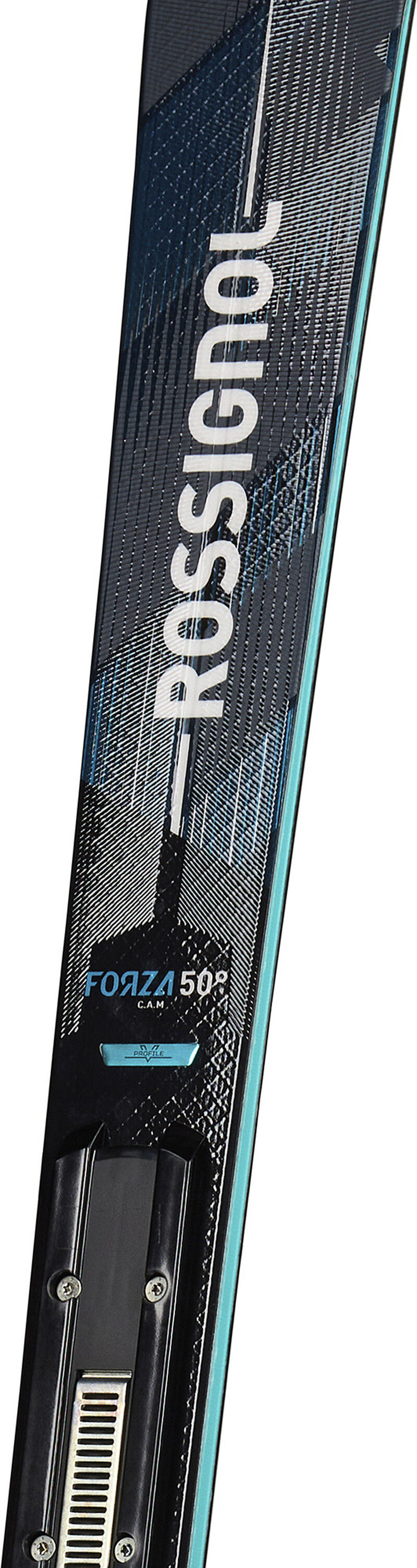 lyže Rossignol FORZA 50'' CAM KONECT + NX 12 KONECT GW B80 BLACK BLUE