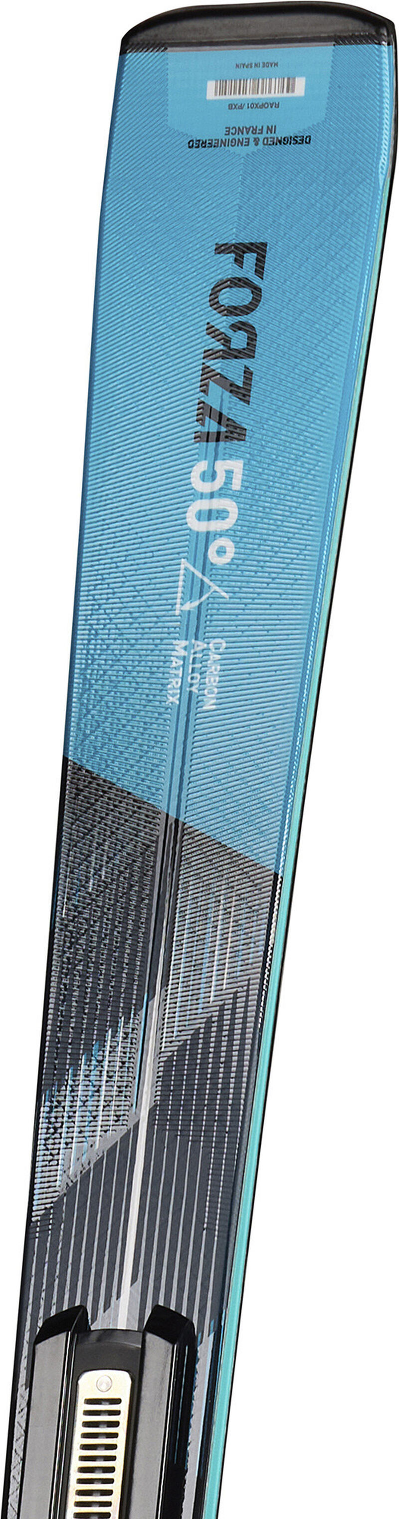 lyže Rossignol FORZA 50'' CAM KONECT + NX 12 KONECT GW B80 BLACK BLUE