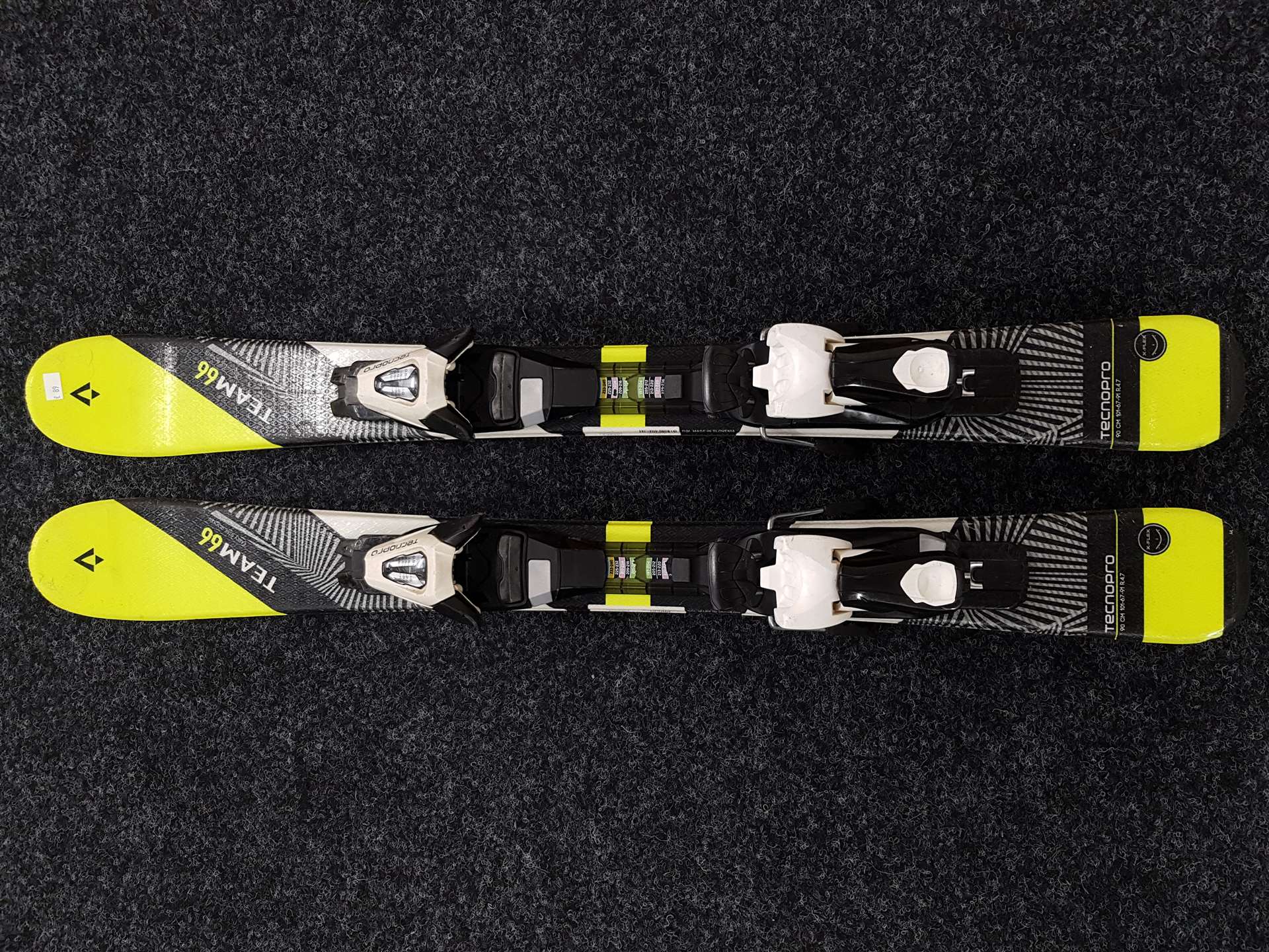 Použité lyže TECNOPRO Team 66 + viazanie Tecnopro TC 4,5