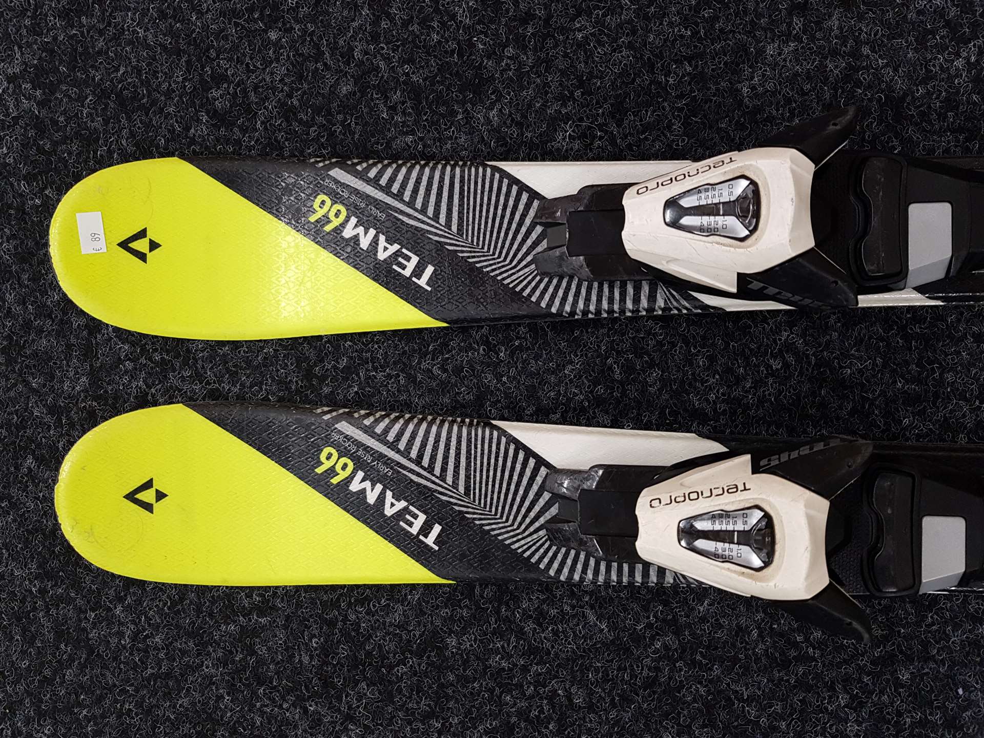 Použité lyže TECNOPRO Team 66 + viazanie Tecnopro TC 4,5