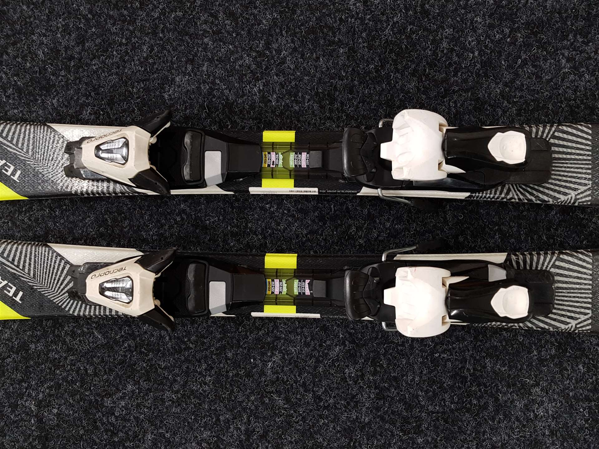 Použité lyže TECNOPRO Team 66 + viazanie Tecnopro TC 4,5