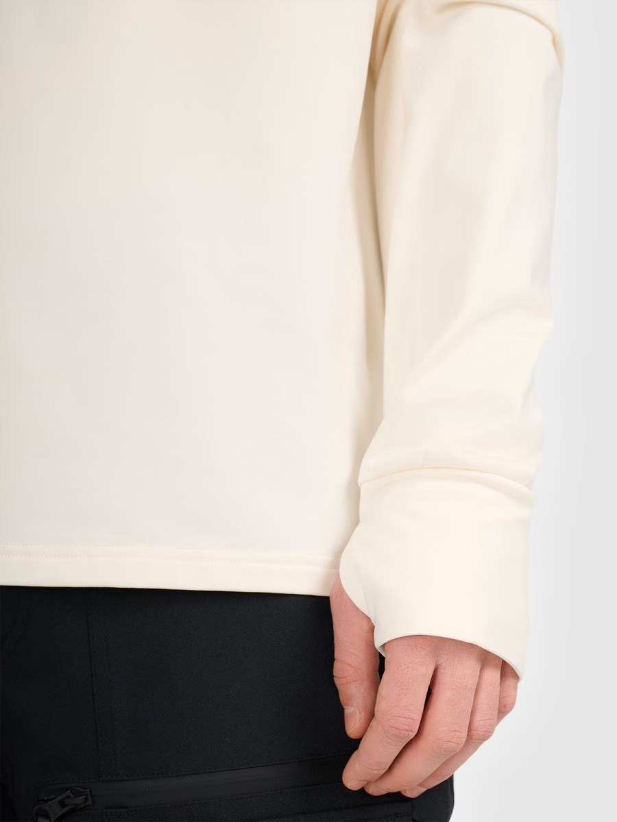 Pánsky funkčný nátelník 4F FOB BRUSHED UNDERWEAR M089 OFF WHITE