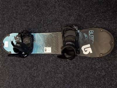 Použitý snowboard BURTON LTR + viazanie Salomon veľkosť XS/S