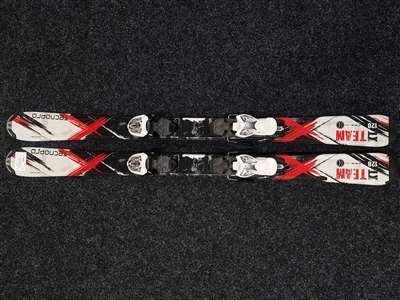 Použité detské lyže TECNOPRO Team XT + viazanie Marker 4.5