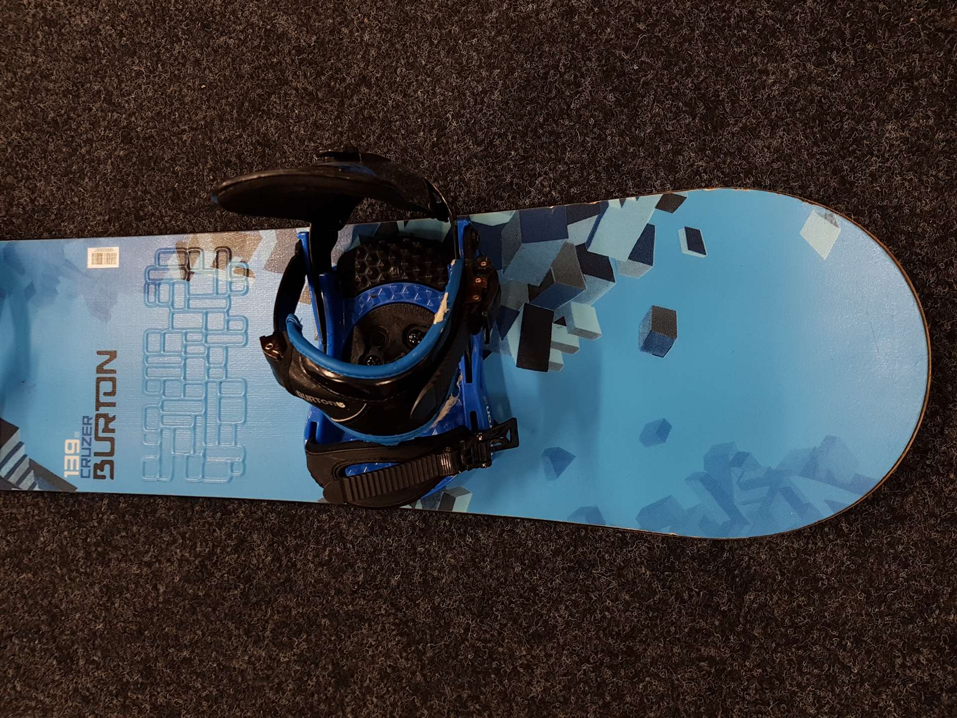 Použitý snowboard BURTON  Cruzer + viazanie Burton veľkosť S