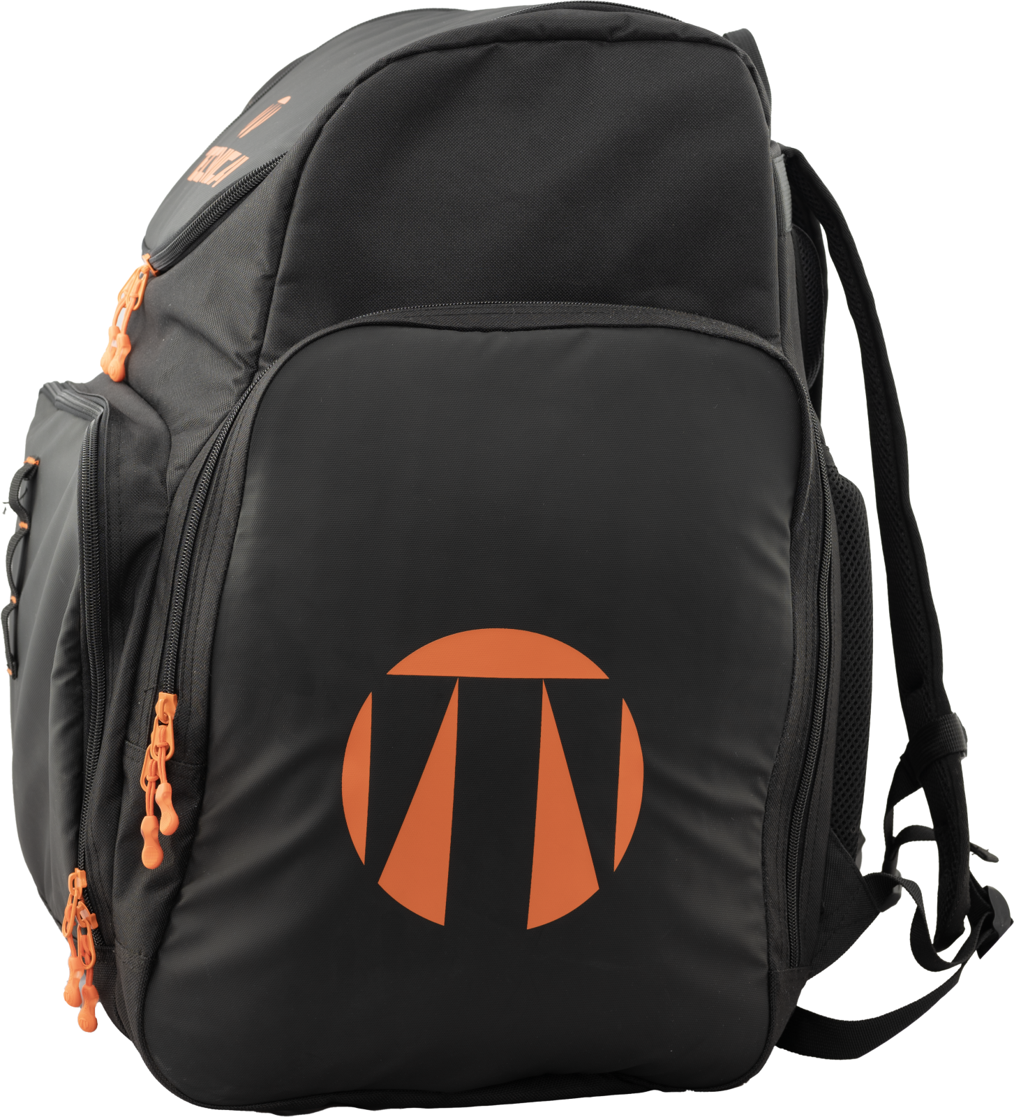 Obal na lyžiarky Tecnica Family/Team Skiboot backpack, black/orange