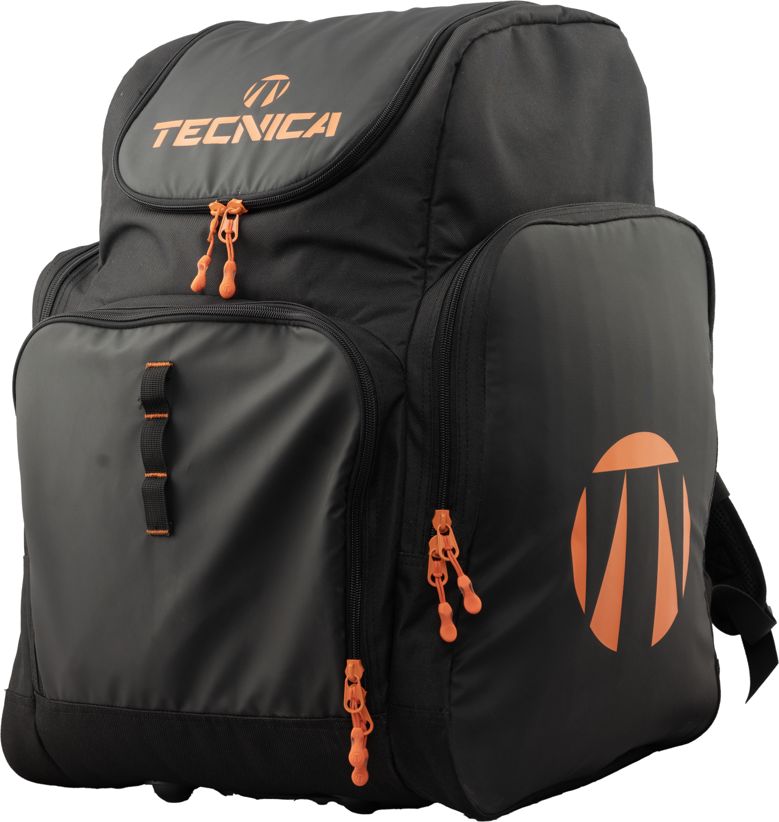 Obal na lyžiarky Tecnica Family/Team Skiboot backpack, black/orange