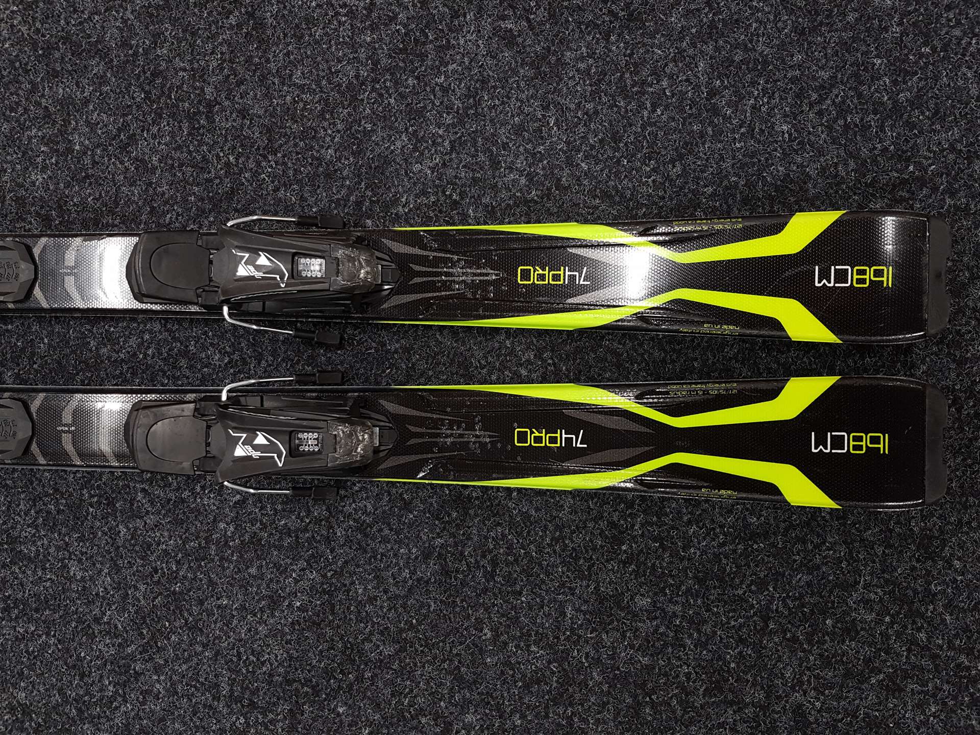 Použité lyže NORDICA GT PRO 74 + viazanie Nordica 10.0