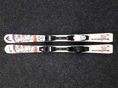 Použité detské lyže HEAD SpartaCuche + viazanie Head LR 4.5