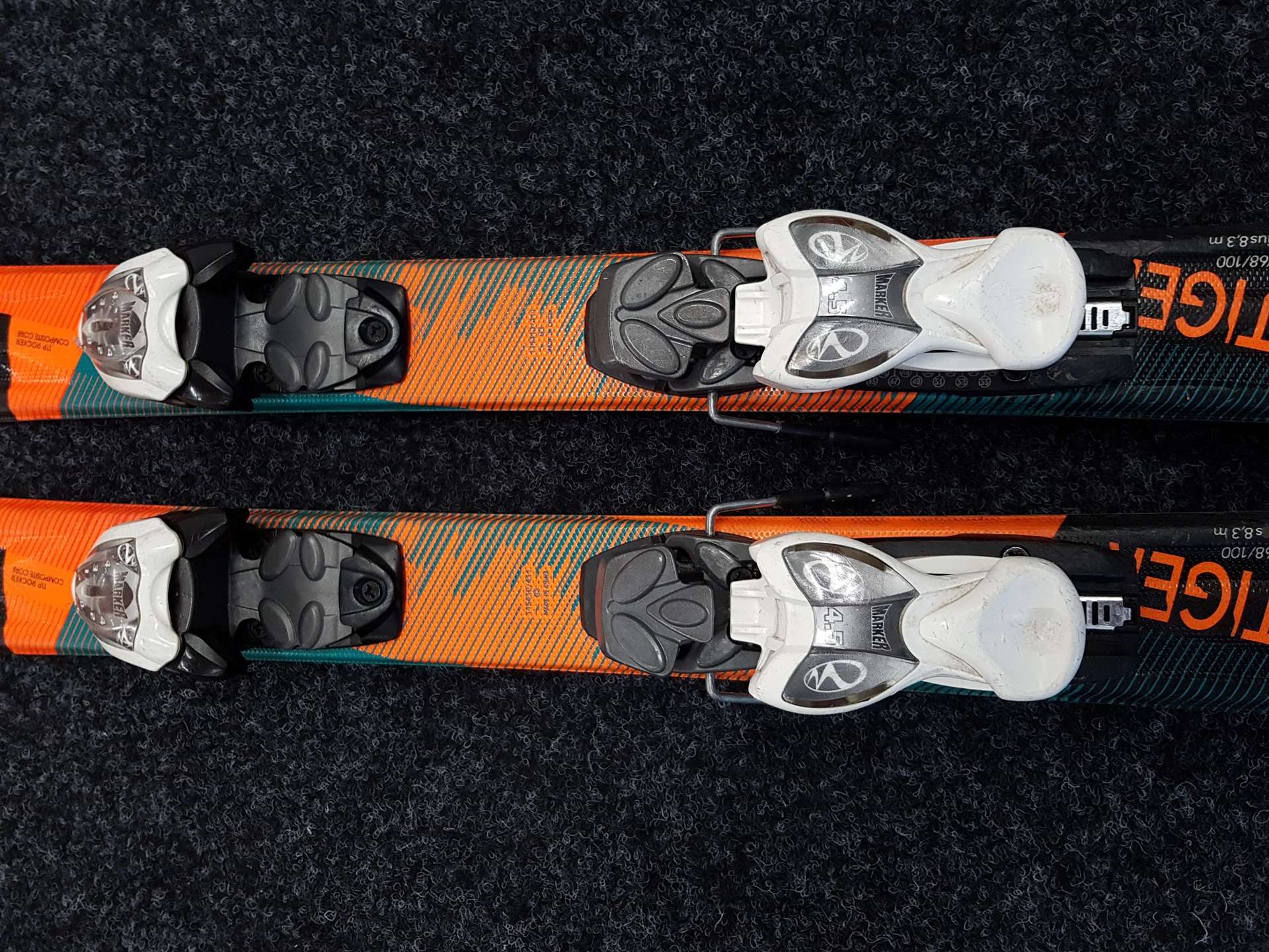 Použité lyže VOLKL Racetiger GS  + viazanie Marker 4,5