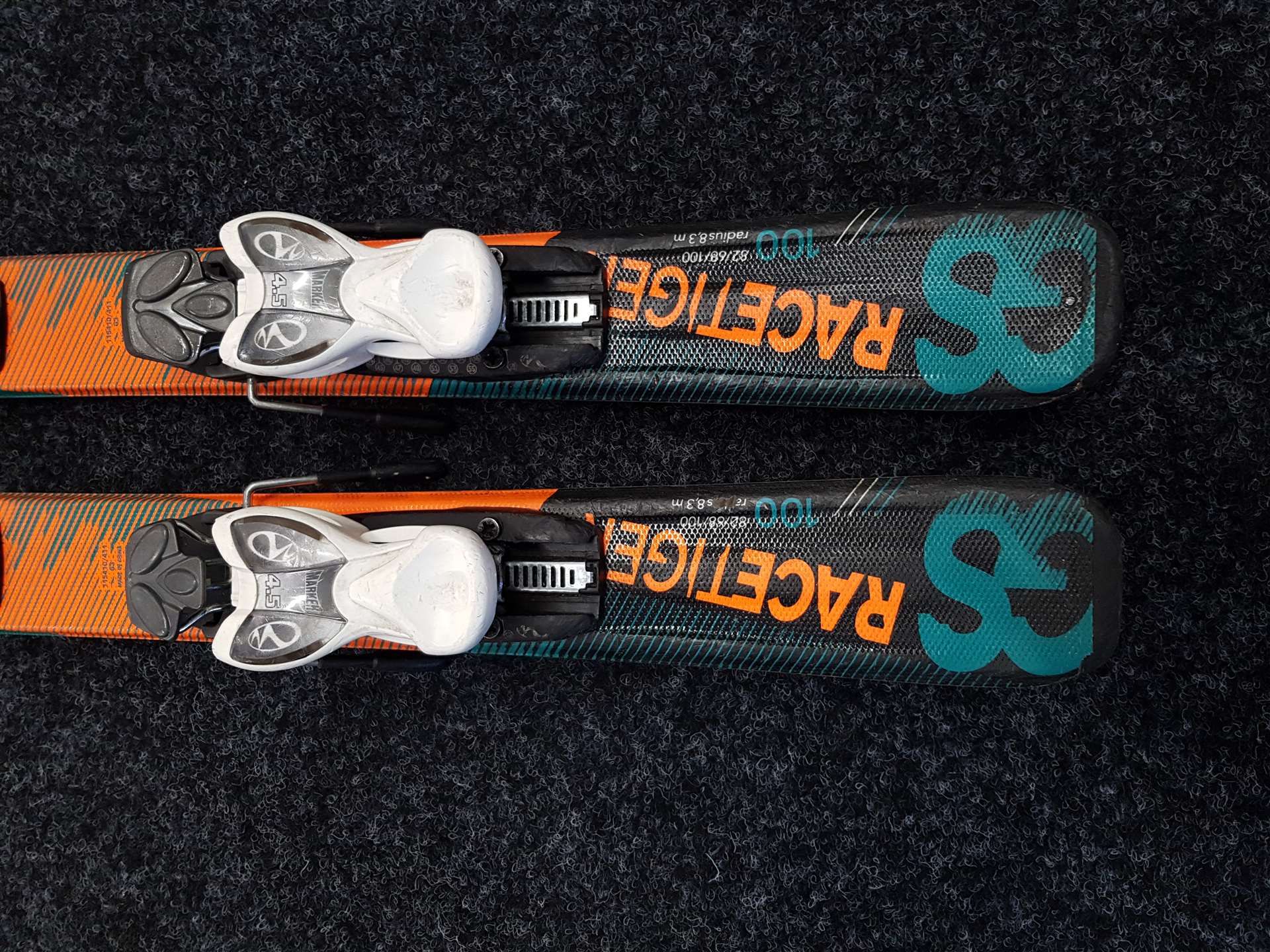 Použité lyže VOLKL Racetiger GS  + viazanie Marker 4,5