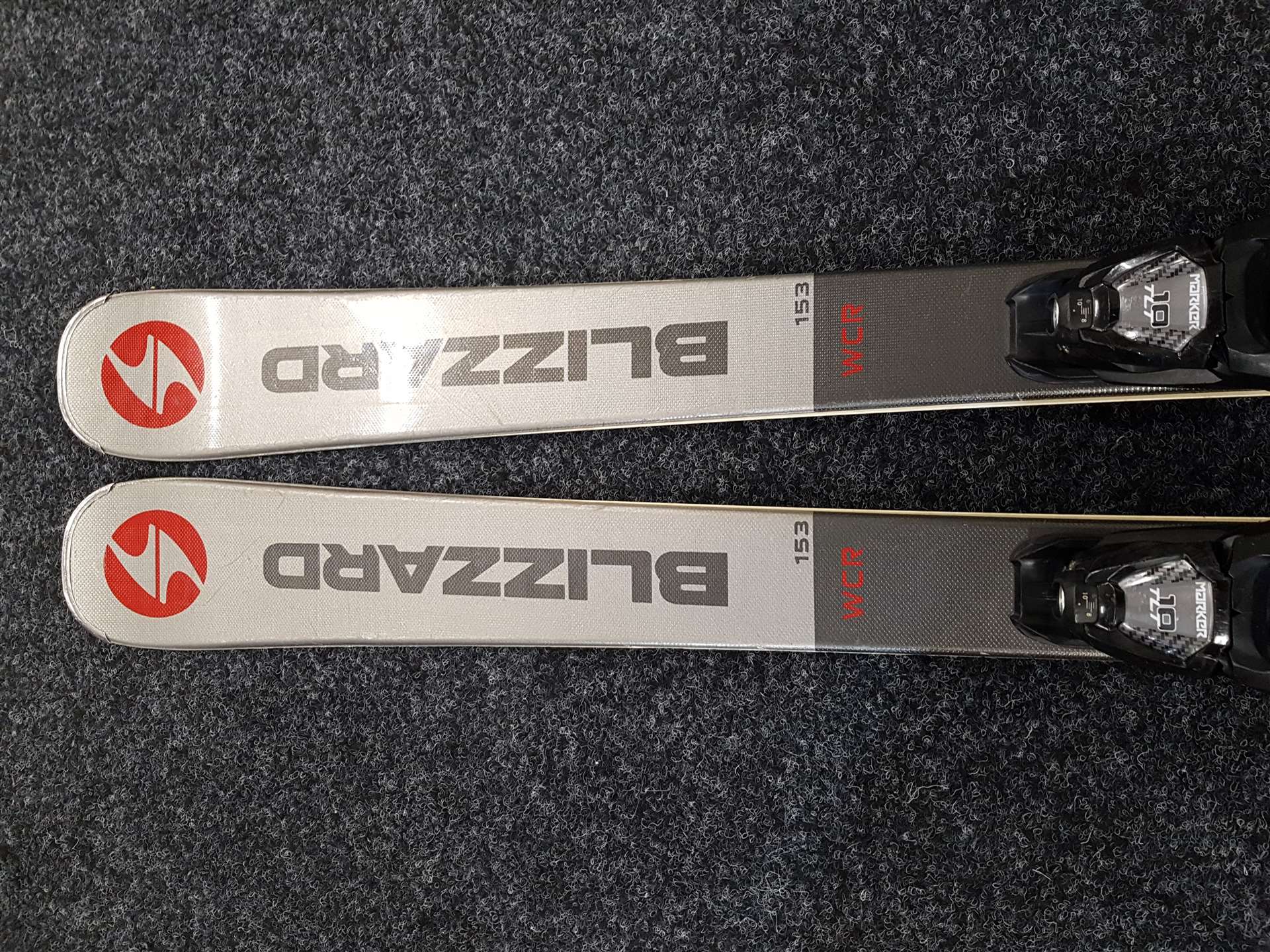 Použité lyže BLIZZARD WCR + viazanie Marker TLT 10