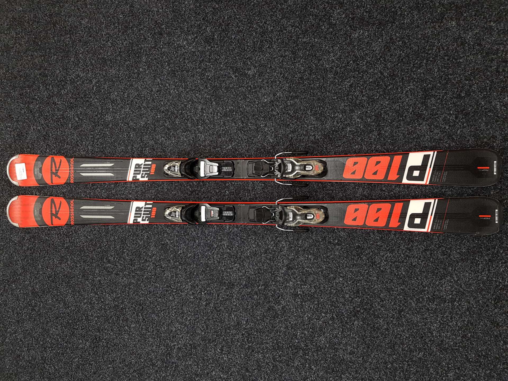 Použité lyže ROSSIGNOL Pursuit 100 + viazanie Look Xpress 10.0