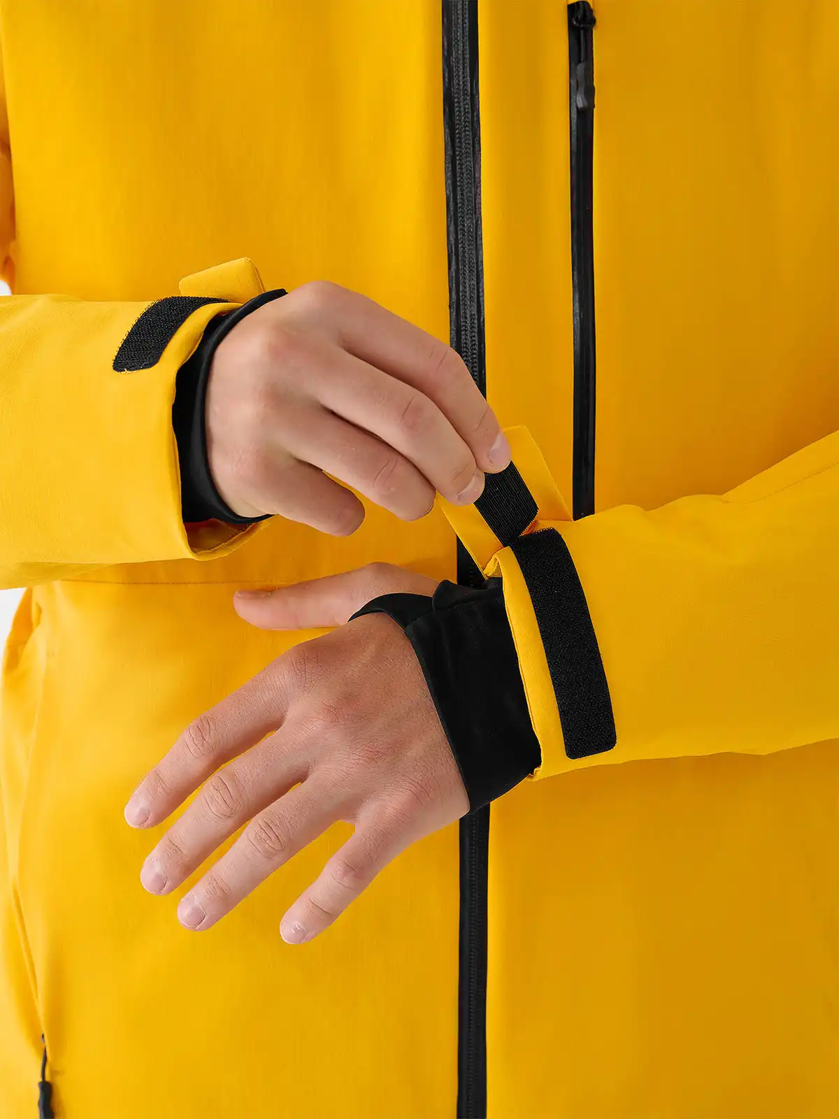 Pánska lyžiarska bunda 4F M0877 YELLOW