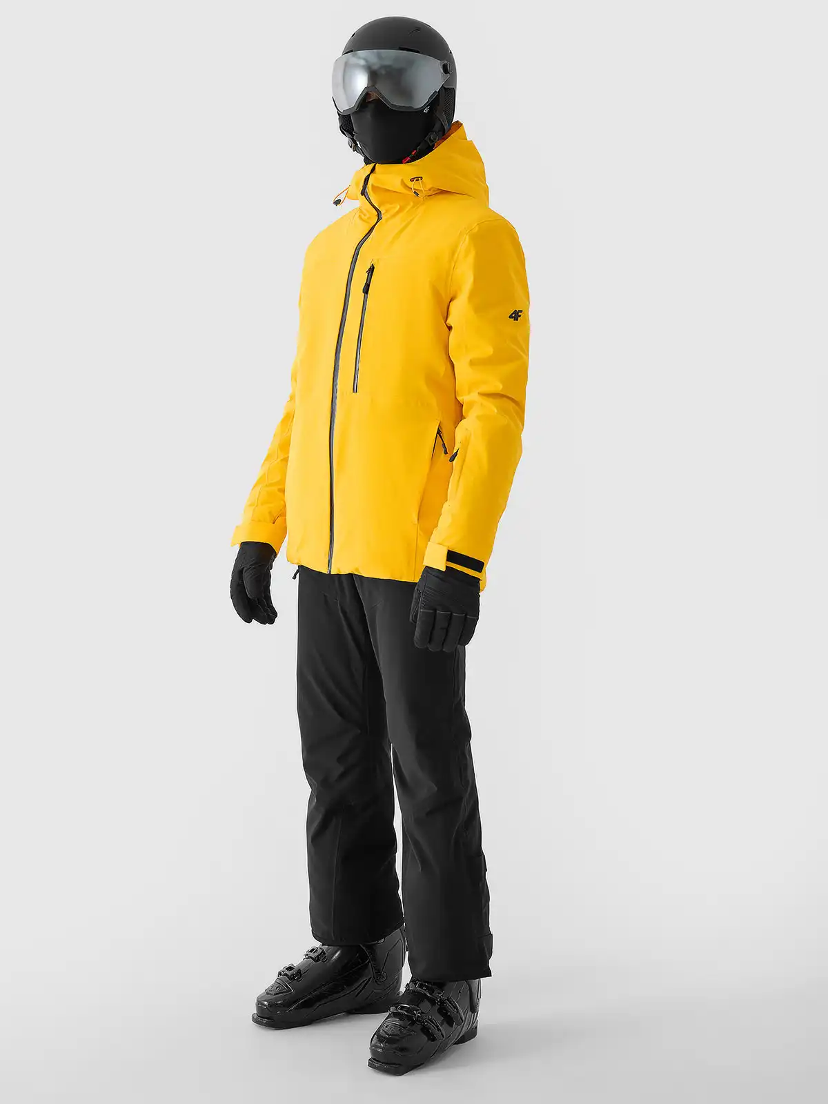 Pánska lyžiarska bunda 4F M0877 YELLOW