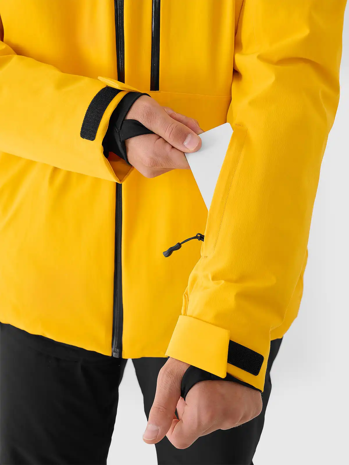 Pánska lyžiarska bunda 4F M0877 YELLOW