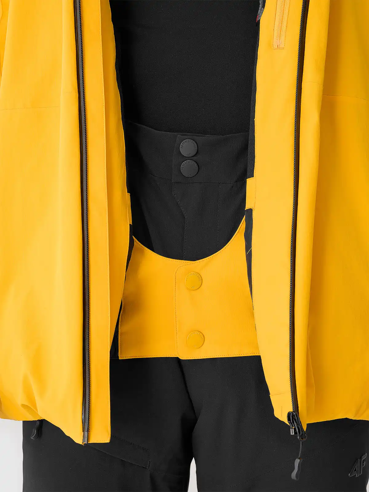 Pánska lyžiarska bunda 4F M0877 YELLOW