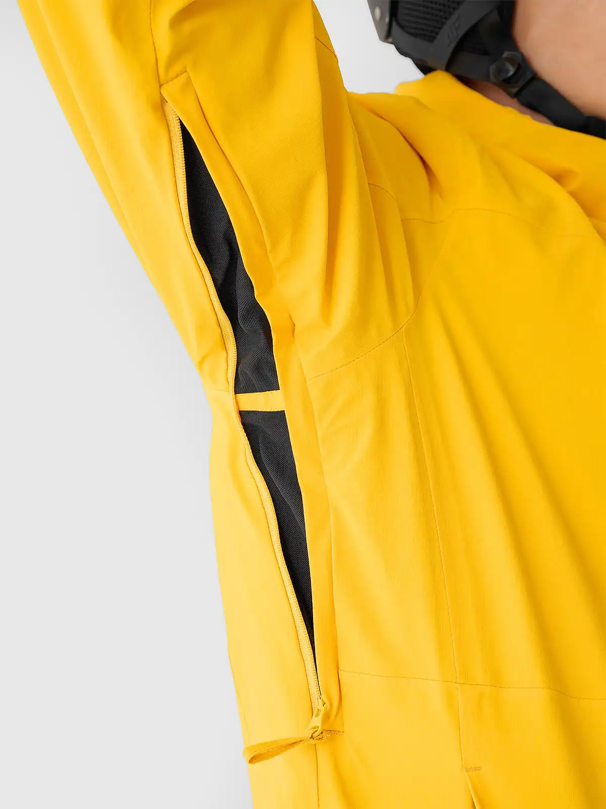 Pánska lyžiarska bunda 4F M0877 YELLOW