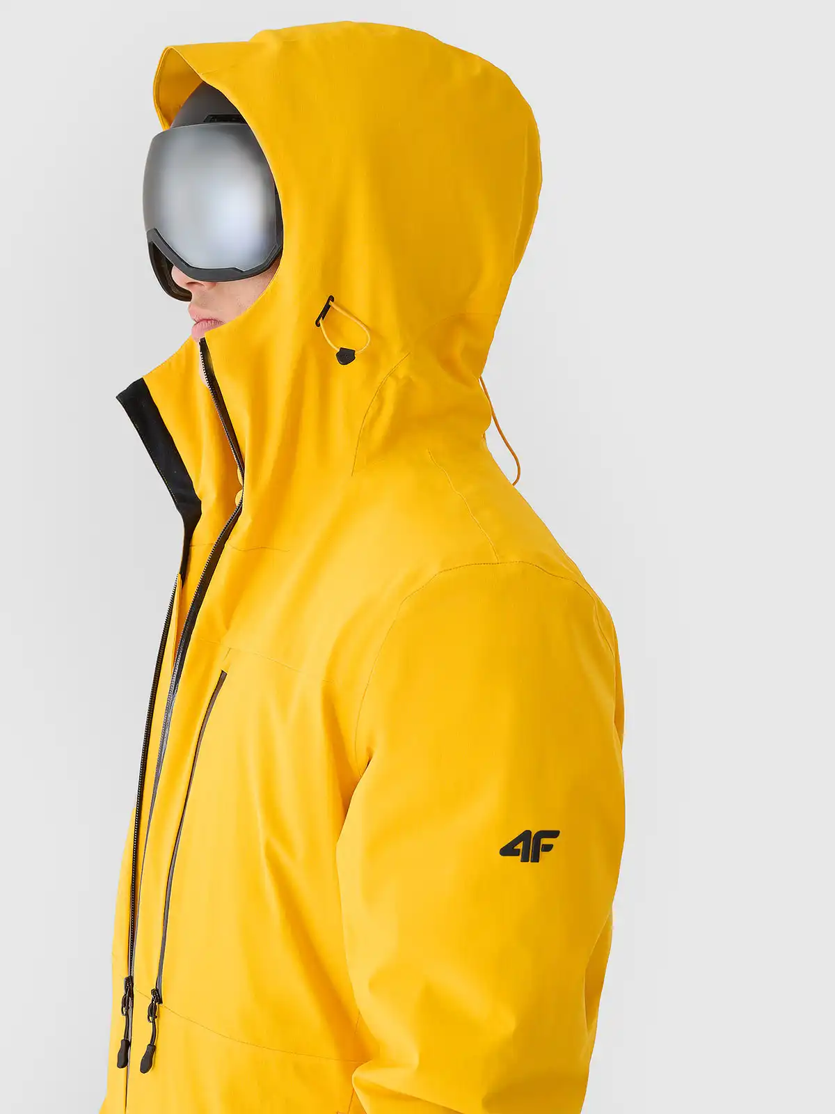 Pánska lyžiarska bunda 4F M0877 YELLOW