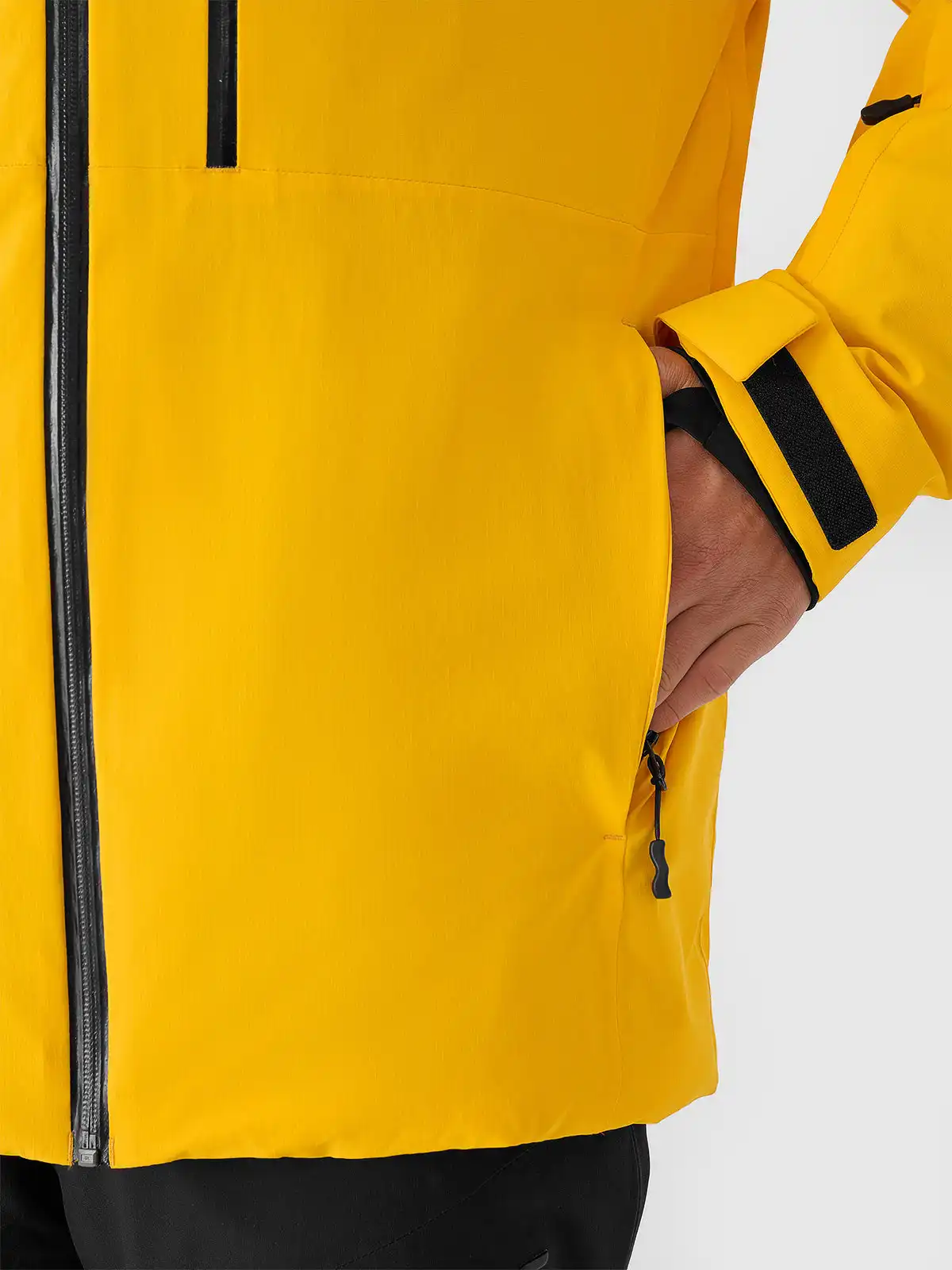 Pánska lyžiarska bunda 4F M0877 YELLOW