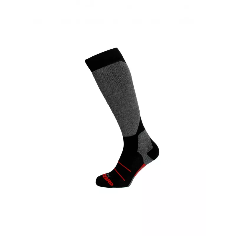 lyžiarske ponožky BLIZZARD BLIZZARD Wool Sport ski socks, black/red,