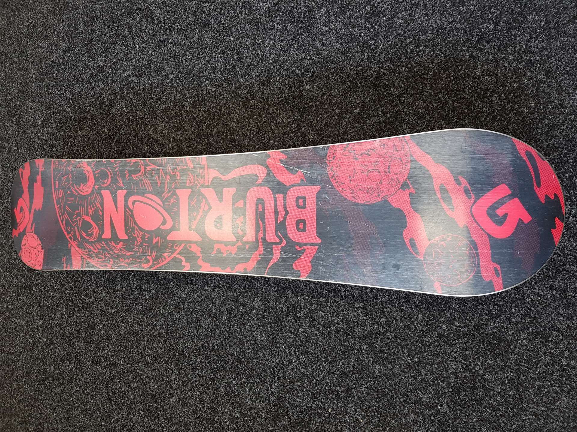 Použitý snowboard BURTON LTR 120 + viazanie Salomon veľkosť XS/S/M