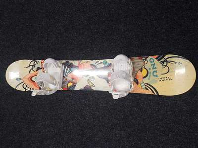Použitý snowboard GNU B Nice + viazanie Crazy Creek Fast tec veľkosť M/L