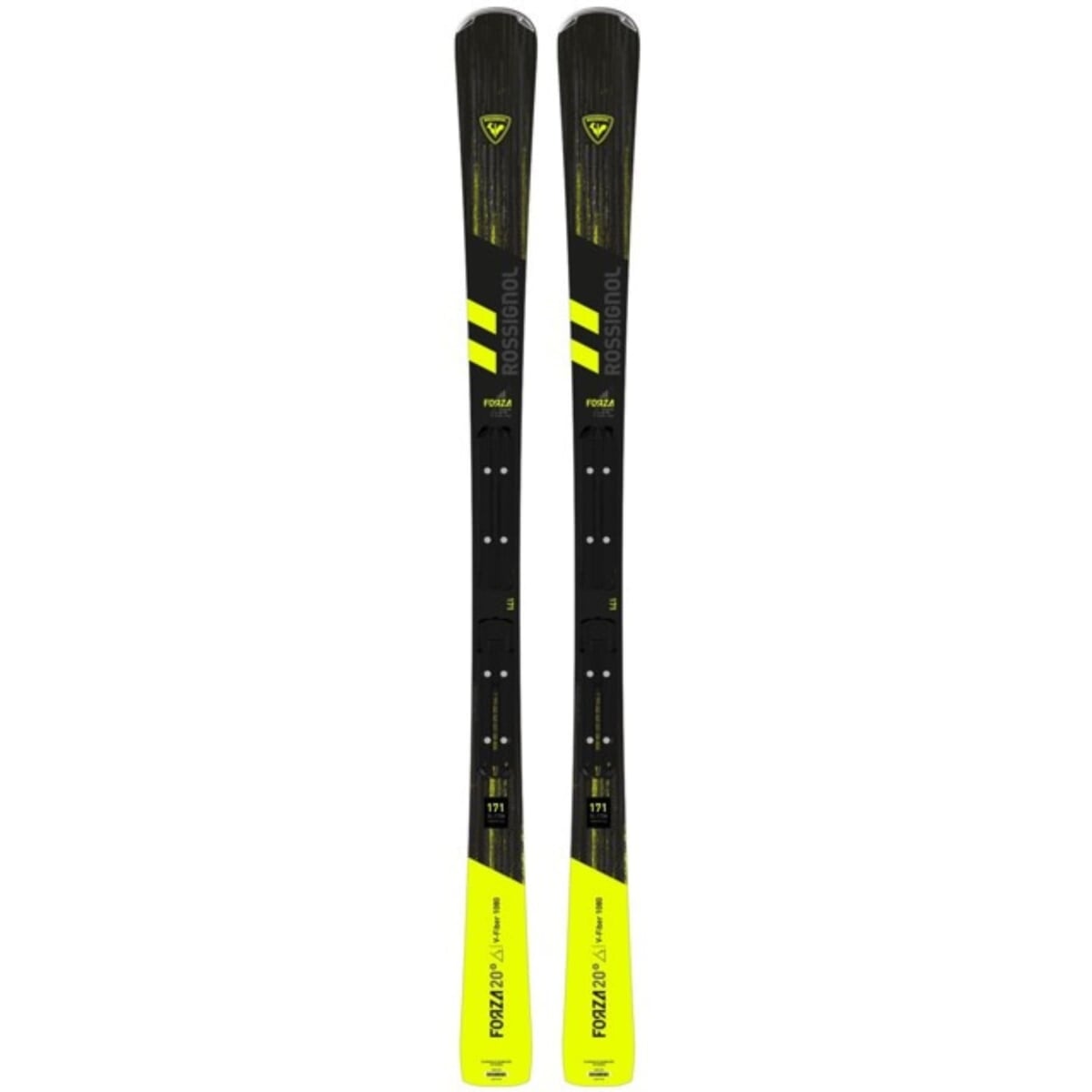 lyže Rossignol FORZA 20 LIME XPRESS XPRESS 10 GW B83 BLACK