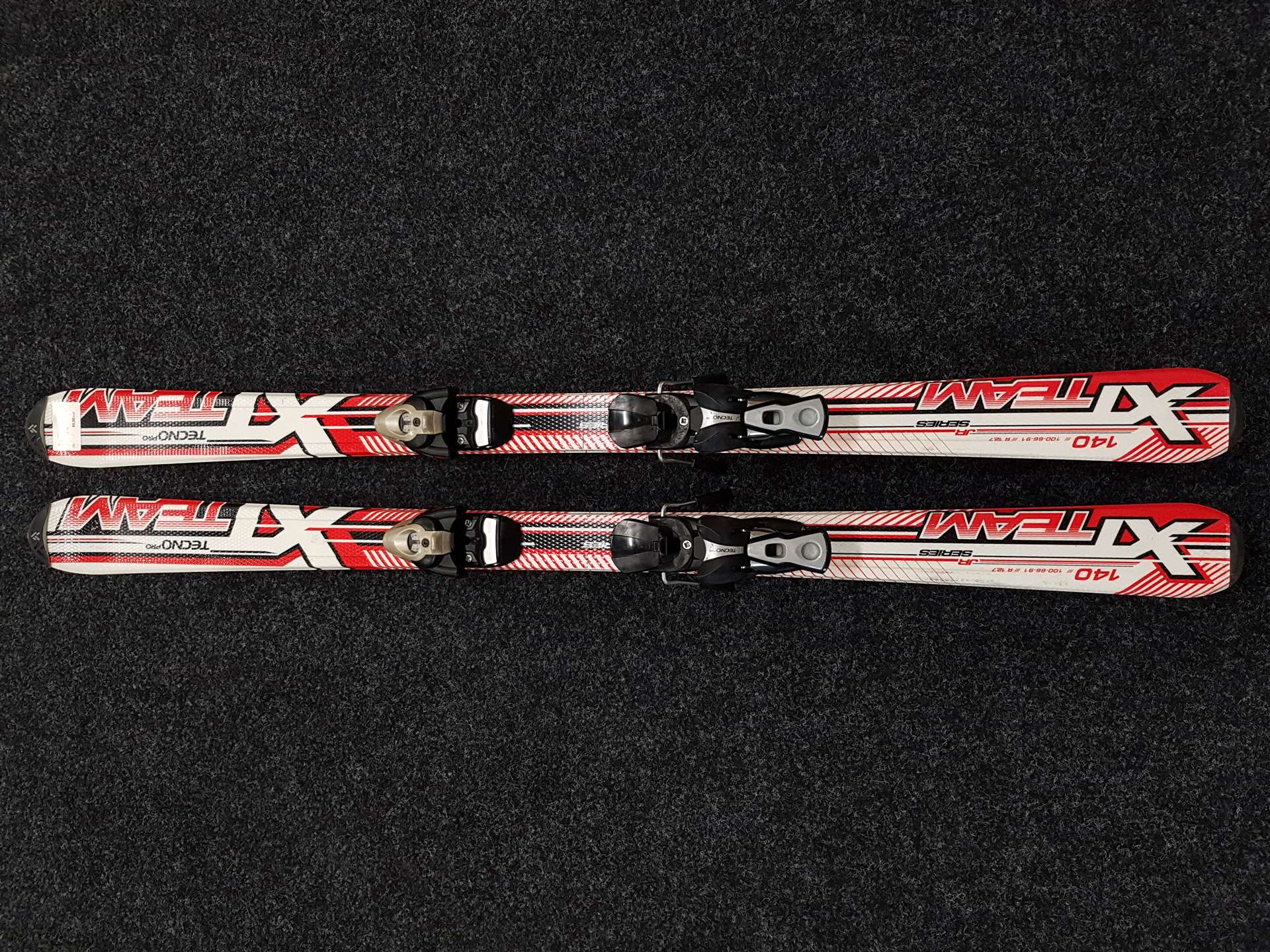 Použité lyže TECNOPRO XT Team + viazanie Tecnopro TX 7.5