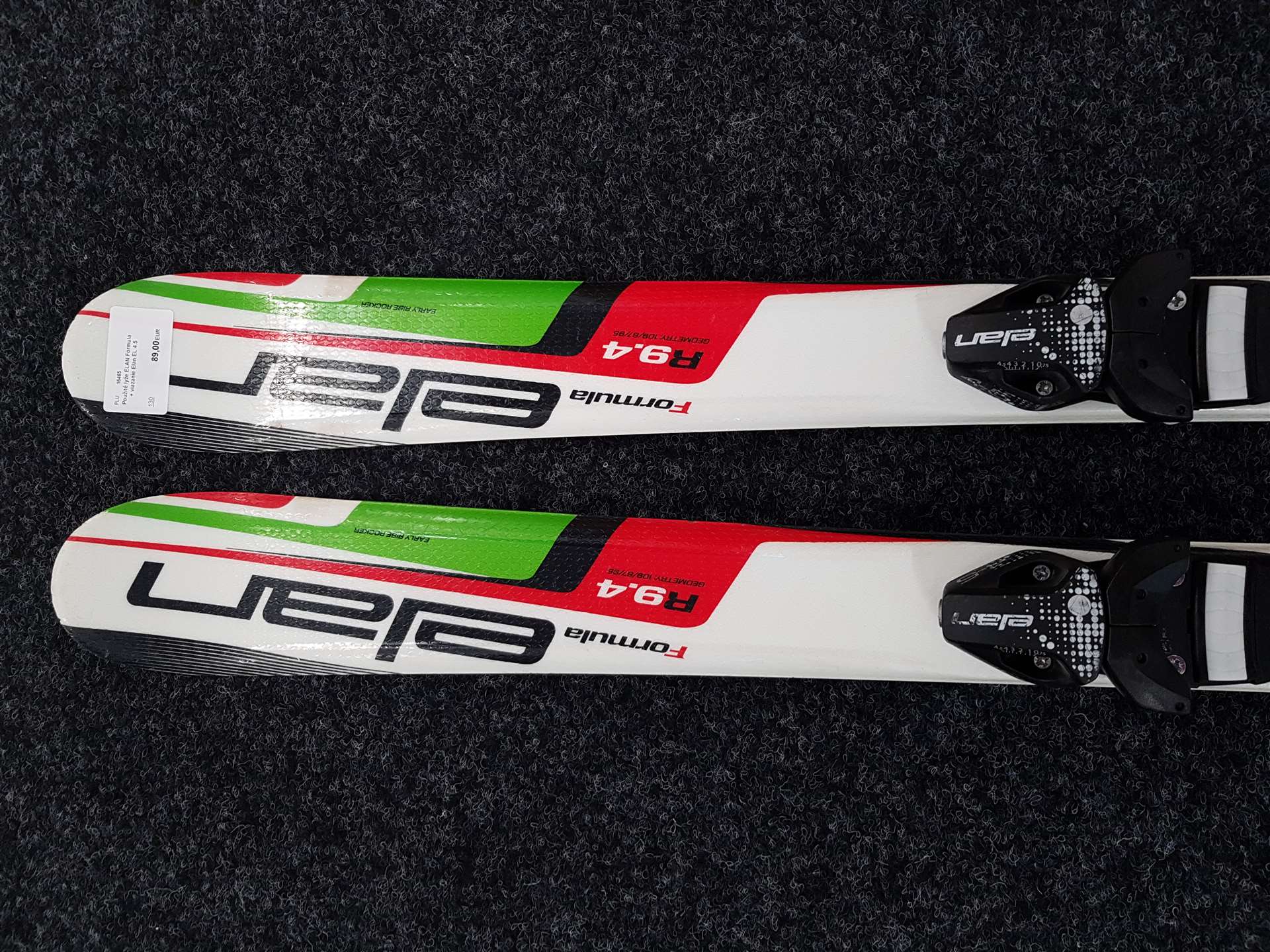 Použité lyže ELAN Formula  + viazanie Elan EL 4.5