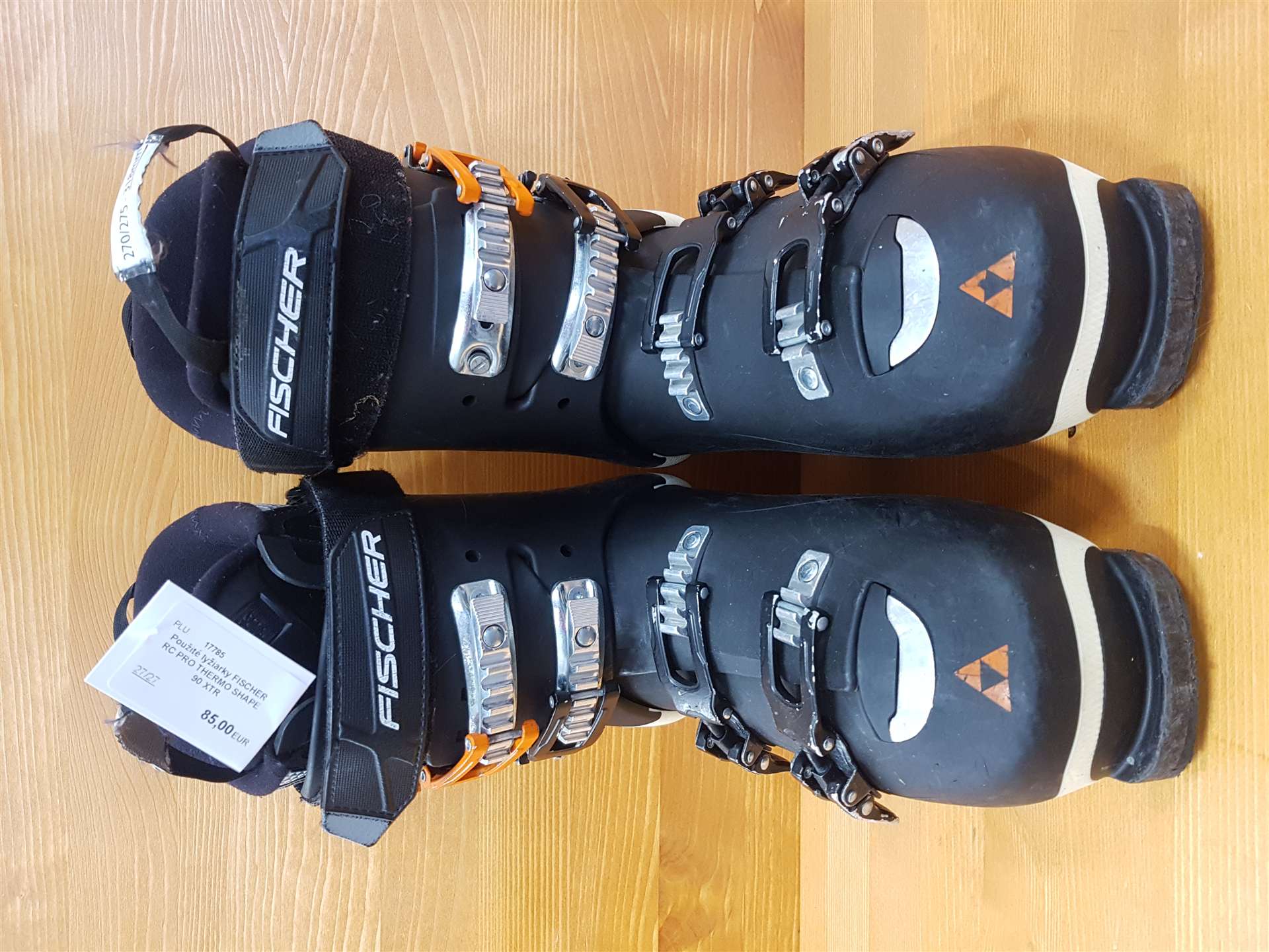 Použité lyžiarky FISCHER RC PRO THERMO SHAPE 90 XTR