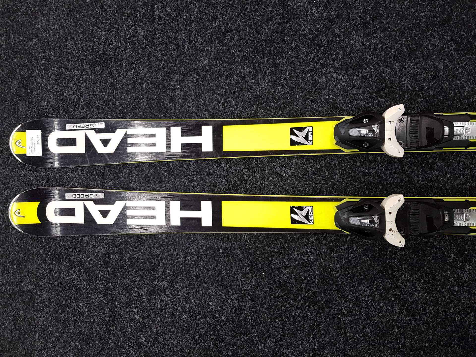 Použité lyže HEAD Super Shape i.Speed Era 3.0S  + viazanie Head PR 11