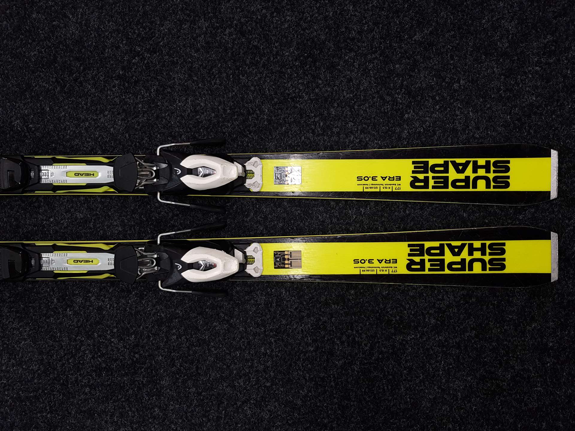 Použité lyže HEAD Super Shape i.Speed Era 3.0S  + viazanie Head PR 11