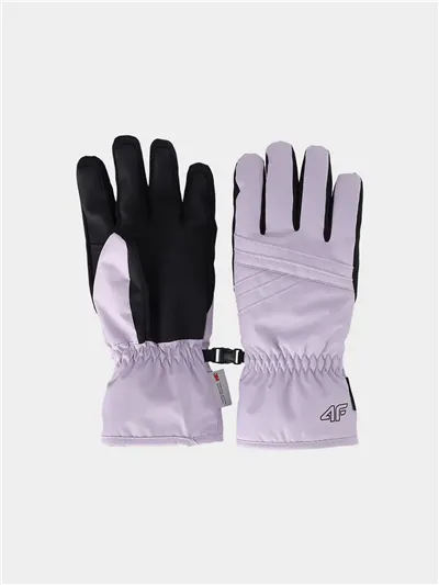 Lyžiarske rukavice 4F FNK F159 LIGHT VIOLET