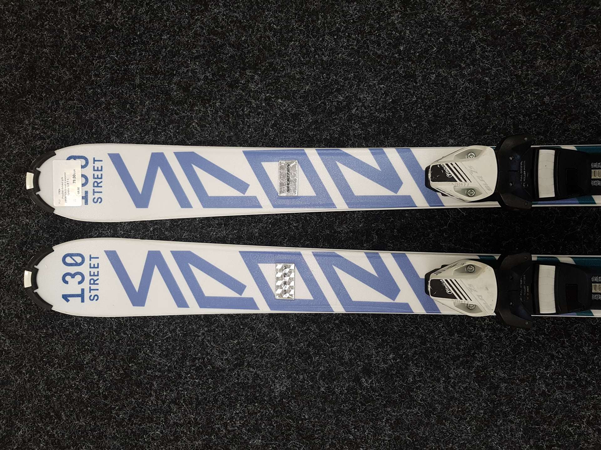 Použité detské lyže SPORTEN Street + viazanie Tyrolia SLR 7.5