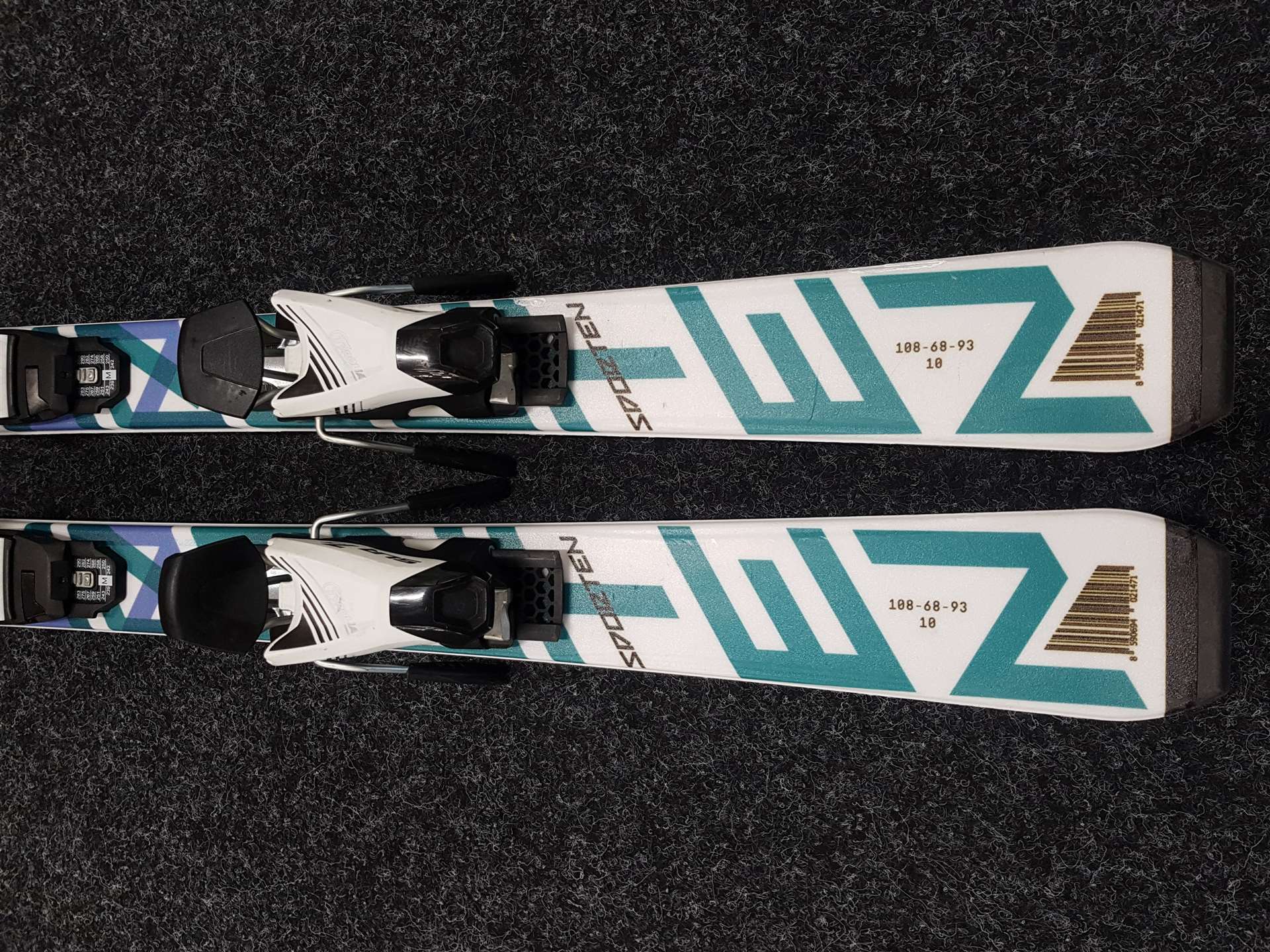 Použité detské lyže SPORTEN Street + viazanie Tyrolia SLR 7.5