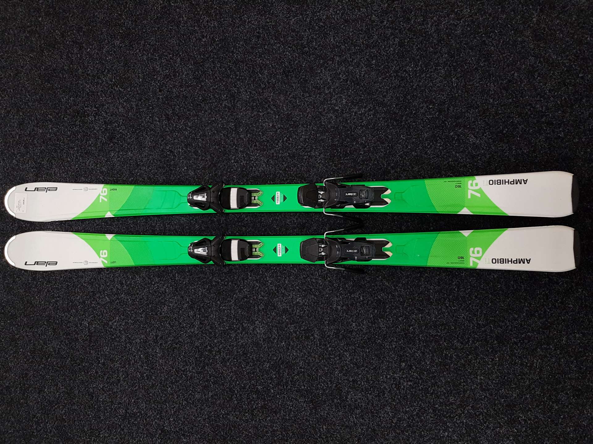 Použité lyže ELAN Amphibio 76 + viazanie Elan EL 11