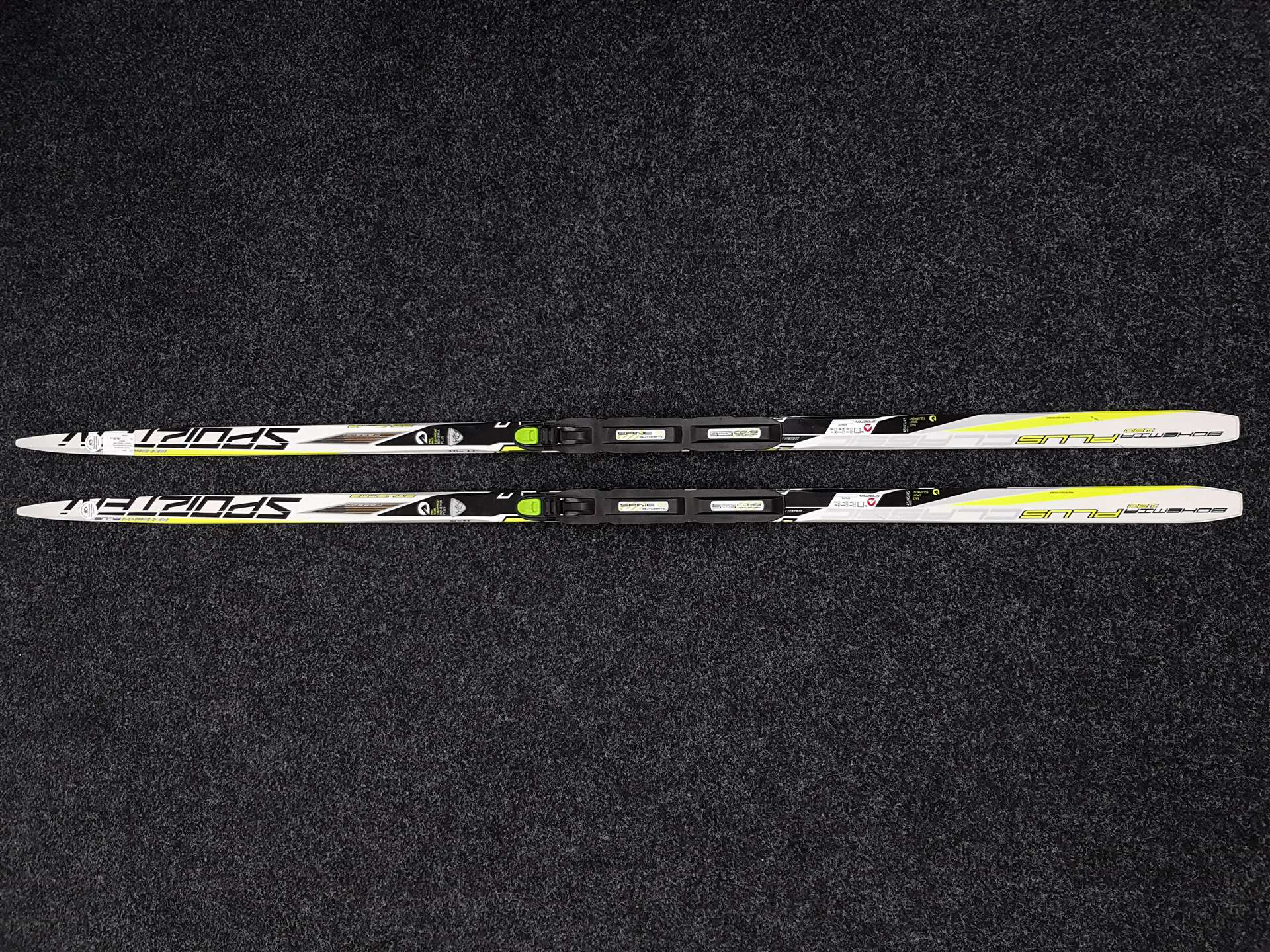 Použité bežecké lyže SPORTEN Bohemia Plus + viazanie NNN Spine S